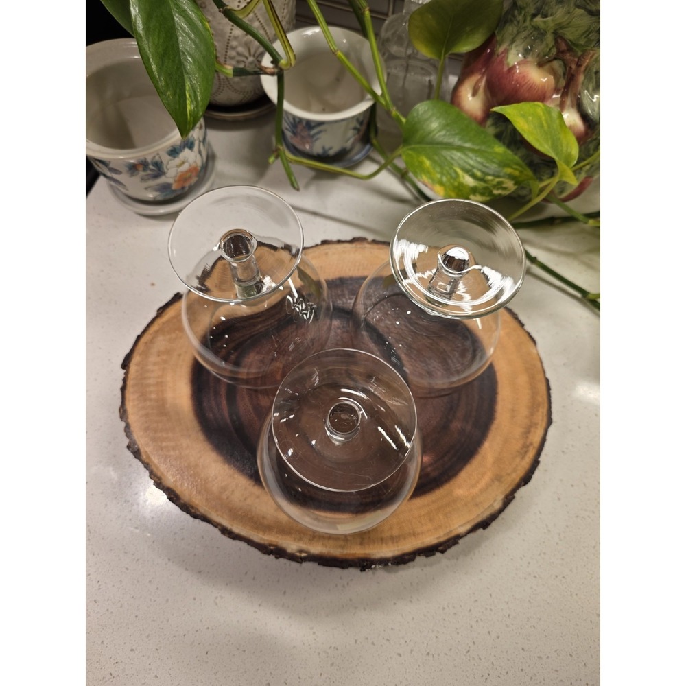 3 Toscany Hand Blown Balloon Glasses - Picture 7 of 14